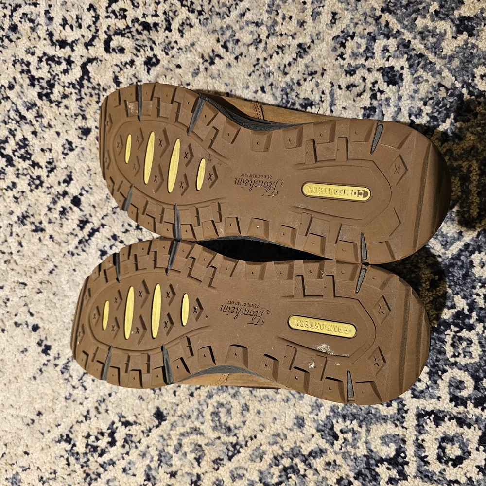 Florsheim Brown Suede Slip-On Loafers - Picture 2 of 3